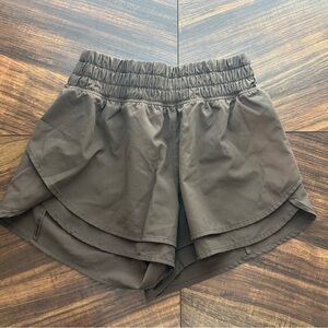 Calia Women’s Layered Active Shorts — Brown